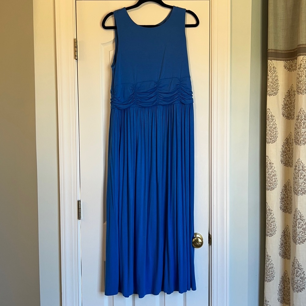Soft Surroundings Dress, Petite Medium, Palace Blue, new with tags, comfortable
